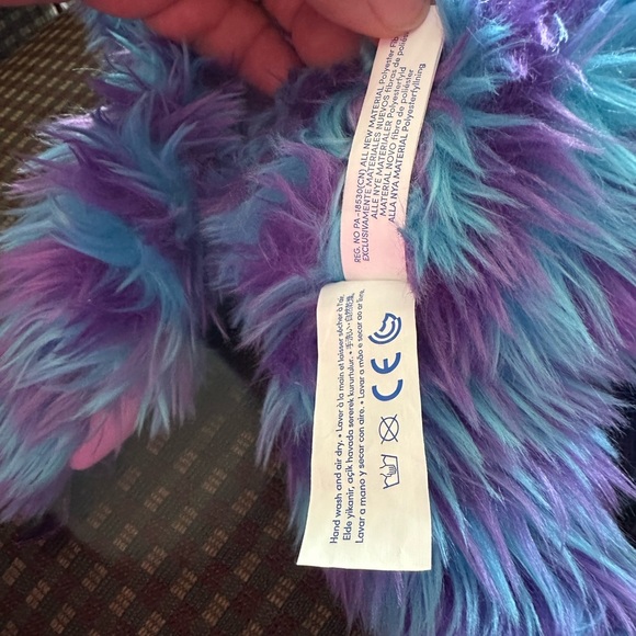 Build-A-Bear Workshop Shaggy Sloth in Turquoise - Picture 7 of 7